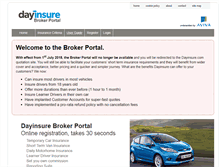 Tablet Screenshot of broker.dayinsure.com